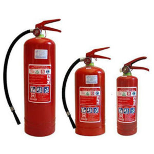 Extintores tipo BC especial para líquidos inflamables